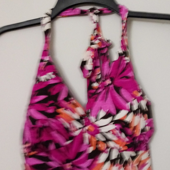 Y2K DEB 90s floral halter top - Picture 6 of 6